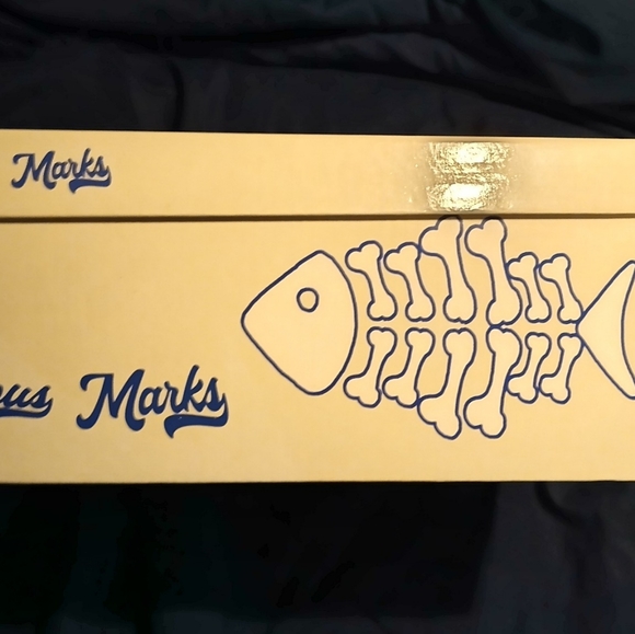 Octavious Marks Custom “Fish Bone” Birkenstock Boston Clogs - Picture 5 of 10